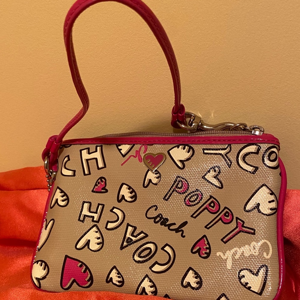 Coach “Poppy” wristlet